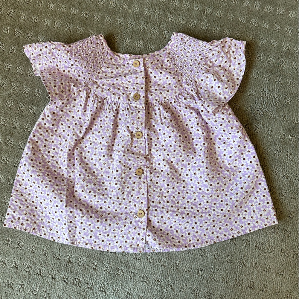 Zara floral shirt
